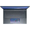 cumpără Laptop 14" ASUS ZenBook 14 UX435EA Pine Grey, Intel i7-1165G7 2.8-4.7Ghz/16GB/SSD 1TB M.2 NVMe/Intel Iris Xe Graphics/WiFi 6 802.11ax/BT5.0/HDMI/HD WebCam/Illum. Keyb./ScreenPad 5.65"/14" IPS LED Backlit FullHD NanoEdge (1920x1080)/Windows10 UX435EA-A5049T în Chișinău 