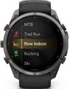 cumpără Ceas inteligent Garmin Fenix 9 Pro, 51mm, inReach, CbnGyDLCTi, Bk/PblBd (010-04337-11) în Chișinău 