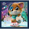 купить Головоломка Trefl 34865 Puzzles 3in1 Meet lovely cats в Кишинёве 