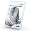 Wireless Mouse Gembird MUSW-4B-04-BG Optical 800-1600 dpi 4 buttons, Ambidextrous, 2xAAA, Black/Grey 