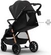 cumpără Сărucior pentru copii KinderKraft Grande 2 Midnight Black (KSGRAN02BLK0000) în Chișinău 