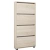 купить Полка для обуви Mobildor-Lux Leo Slim 90x16x164H cm Sonoma в Кишинёве 