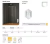 cumpără Cabină de duș New Trendy Smart Rectangular 120x90x200 8mm EXK-4031 în Chișinău 