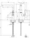 купить Смеситель кухонный Gessi 60948-708 Copper Br PVD в Кишинёве 