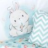 купить Детское постельное белье PernaMea Set lenjerie 8 piese Baby+ Little Bunny (PM.100262/14) в Кишинёве 