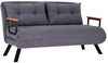 купить Диван Trendy Sando extensibila cu 2 locuri 78x78x133cm Gri в Кишинёве 