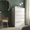 cumpără Comodă Ikea Malm 6 sertare 80x123 (Alb) în Chișinău 
