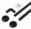 купить Карниз для ванной Hydro S 0530013 Bara de colt pentru perdea dus, inox, neagra в Кишинёве 