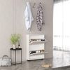 купить Полка для обуви Mobildor-Lux Leo Slim 100x16x86H cm Sonoma в Кишинёве 
