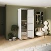 cumpără Dulap my-STYLE C10H2T06AM01-U21, 100x220, белый în Chișinău 