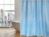 купить Занавеска для ванной MSV 41044 180x200cm голубая в Кишинёве 