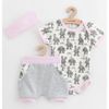 cumpără Haine pentru copii New Baby 51683 Костюм 3 ед (боди+шорты+повязка) Perfect Summer 86 (12-18m) în Chișinău 