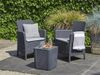 купить Садовая мебель Keter 57727 Set mobilier Trenton 3unitati: masa + 2 fotoli, grafit-gri rece в Кишинёве 