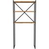 купить Этажерка Bofigo Для стиральной машины, металлический каркас, 66x34x160 см, Дуб (13-03-02) в Кишинёве 
