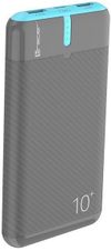 купить Аккумулятор внешний USB (Powerbank) Tracer EnerGo 10000mAh Silver в Кишинёве 
