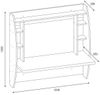 купить Офисный стол Hanah Home Buglem White в Кишинёве 
