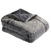 cumpără Cuvertură Bugatti fashion 3885/800 Fur blanket bugatti 150х200 Grey în Chișinău 