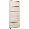 купить Полка для обуви Mobildor-Lux Leo Slim 70x16x203H cm Sonoma в Кишинёве 