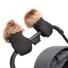 cumpără Accesorii pentru cărucior Premaman PPS4E3-CCC-UNQ Manusi de iarna pentru carucior cu blana în Chișinău 