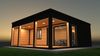 Модульный деревянный дом Box-Studio 6х8м + терраса 3х8м