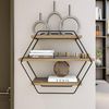 купить Полка декоративная Trendy Azra 60x52x20cm (GTR005421) в Кишинёве 