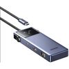 купить Переходник для IT Ugreen 45155 HUB 7in1 Type-C to 1*HDMI 4K@60Hz + 2*USB-A 3.0 + 1*USB-A 2.0 + 1*USB-C + LAN 100W PD, CM888, Space Gray в Кишинёве 
