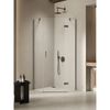 купить Душевая кабина New Trendy Nesta Gunmetal pentagonal R 90x90x200 Hinged K-4788 в Кишинёве 