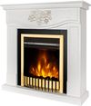 купить Камин электрический ArtFlame Auren & Gala Gold, 950x930x270mm, Alb в Кишинёве 