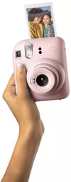 купить Фотоаппарат моментальной печати FujiFilm Instax mini 12 Blossom Pink cu husa, album foto si film 1x10 в Кишинёве 