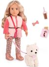 купить Кукла Battat BD31735Z KINSLEY si catelusa KENZI cu accesorii в Кишинёве 