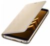 купить Чехол для смартфона Samsung EF-FA530, Galaxy A8 2018, Neon Flip Cover, Gold в Кишинёве 