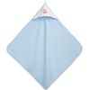 cumpără Accesoriu pentru baie Sensillo 41651 Prosop de baie cu gluga 100x100cm albastru în Chișinău 
