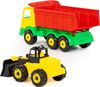cumpără Mașină Полесье 44914 Jucarie camion in set cu tractor în Chișinău 
