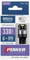 cumpără Lampă auto Brevia W21/5W 330Lm 6x3020SMD 12/24V CANbus, 2buc în Chișinău 