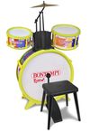 cumpără Jucărie muzicală Bontempi 514507 Барабанная установка 4 предмета со стулом и 2 палочками în Chișinău 