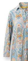 купить Домашний текстиль Pip Studio 51.503.678 Daaltje Long Sleeve Nightdress Jabali Blue S Blue в Кишинёве 