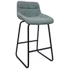 cumpără Scaun de bar Deco Scaun Nicole CFS Hoker LB Blue Soro-34+Black Legs în Chișinău 