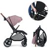 cumpără Сărucior pentru copii KinderKraft 2 in 1 EVOLUTION COCCOON KKWEVCOPNK2000 marvelous pink în Chișinău 