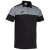 cumpără Îmbrăcăminte sport Joma Crew V Short Sleeve Polo Black Grey (S) 103297.111 în Chișinău 
