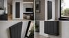 cumpără Radiator Carisa BUTERFLY 1800x316 9005 TEX Black (4 elem) dt30=370w alum în Chișinău 