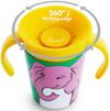 cumpără Cană cu pai Munchkin MUN0118ele Miracle Wildlove, Elefant (180ml) în Chișinău 