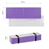cumpără Saltea camping Nils NC17103 Camp XPE 195cm cu strat de aluminiu, mov în Chișinău 