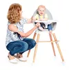 купить Стульчик для кормления KinderKraft Fini KKKFINIGRY0000 серый в Кишинёве 