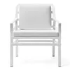 купить Кресло с подушками Nardi ARIA BIANCO bianco 40330.00.155.155 (Кресло с подушками для сада и терас) в Кишинёве 