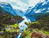 cumpără Tablou pe numere BrushMe BS28730 40x50cm (în cutie) Munții Alpi în Chișinău 