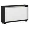 cumpără Raft pentru încălțăminte Mobildor-Lux Leo Slim 90x16x47H cm Anthracite/White în Chișinău 