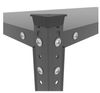 cumpără Raft de depozitare Nex Home Raft metalic Cronos 1800x1000x400 mm, 5 rafturi metal, antracit în Chișinău 