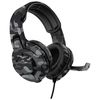 cumpără Trust Gaming GXT 411K Radius Multiplatform Headset - Black Camo, 40mm drivers provide a booming audio experience, adjustable microphone, Nylon braided cable (1m) plugs directly into game controllers and an extra adapter cable (1m) for PC în Chișinău 