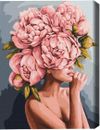 cumpără Tablou pe numere BrushMe BS51481 40x50cm (în cutie) Atingere de bujori în Chișinău 