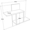 купить Полка декоративная Trendy VG14-A 66x60x19cm (GTR005445) в Кишинёве 